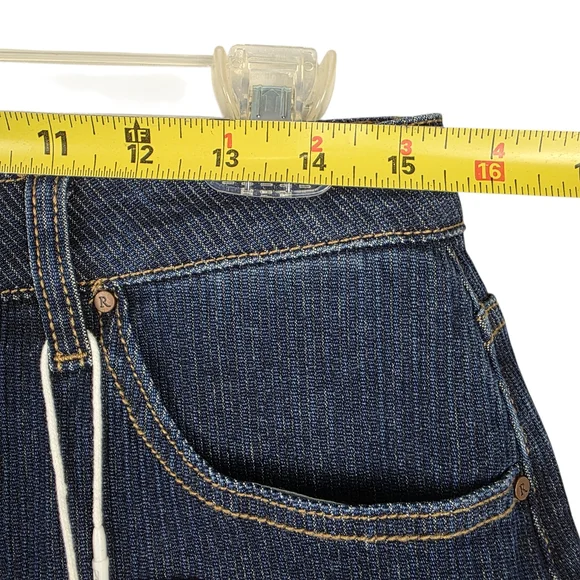 NWT Risen Jeans - High Waisted Barrel Leg Womens Blue Jeans - Picture 7 of 16